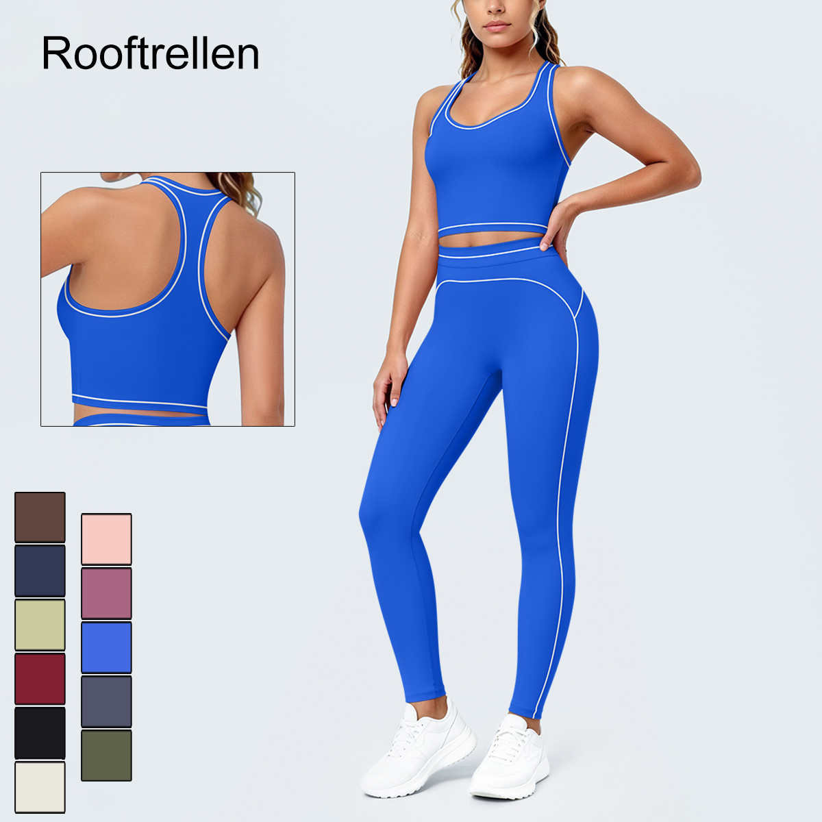 Yoga Fitness Matte - Kadın Yazlık Spor Salonu Yoga Seti