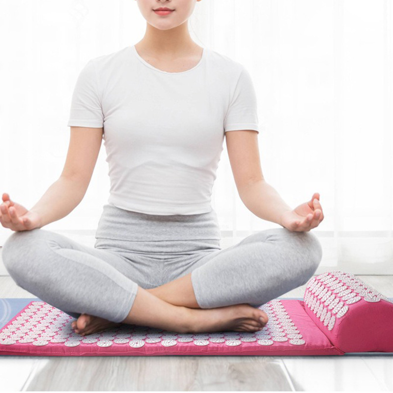 Yoga Fitness Matte - Tırnak Matı Akupresür Shakti Matı İğneli