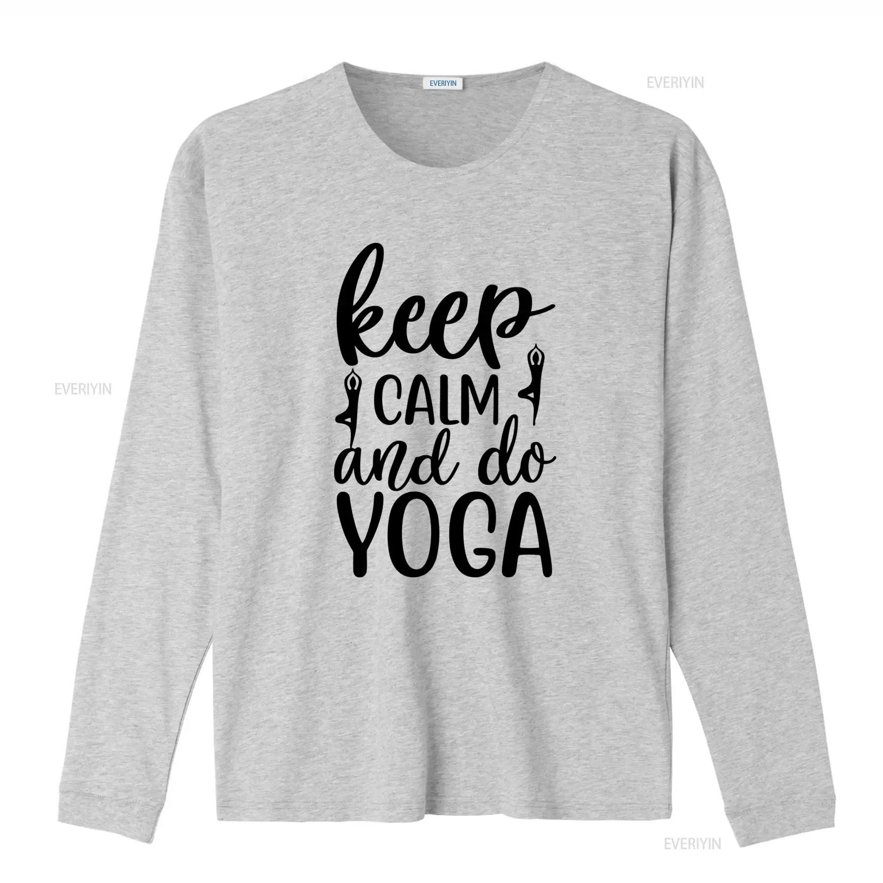 Sakin Ol ve Yoga Yap Tişörtü K - Yoga Fitness Quotes incelemesi ve fiyatı