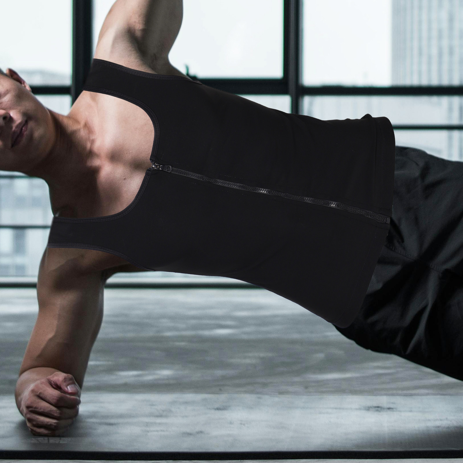 Erkekler için fermuarlı kompre - Yoga Fitness Up incelemesi ve fiyatı